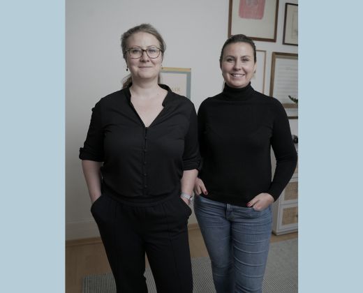 Karoline Teufel und Bettine von Snitkin