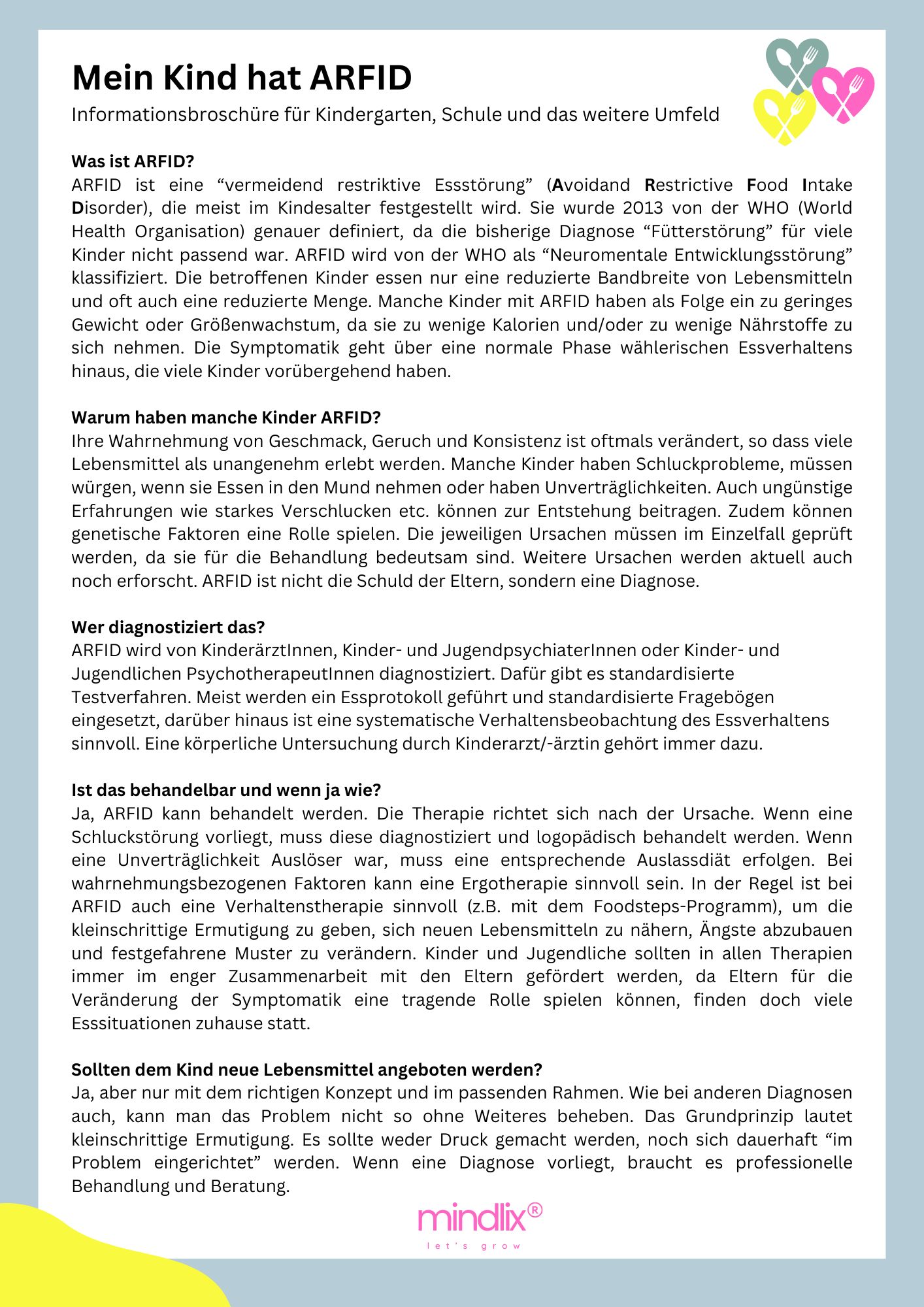 ARFID Information